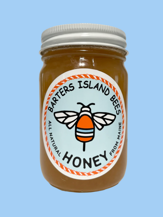 Natural Raw Honey: Produced right here in Boothbay, Maine!