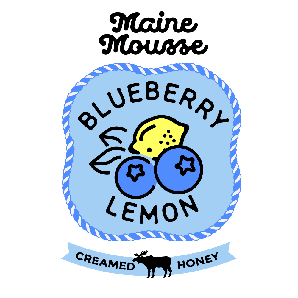 blueberry maine mousse logo